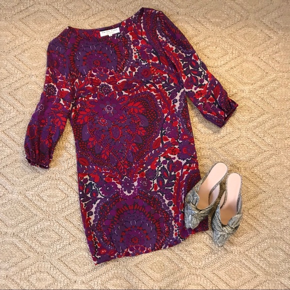 Trina Turk Winterberry Print Sheath Dress! - Picture 2 of 6